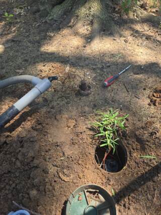 leaking sprinkler valve
