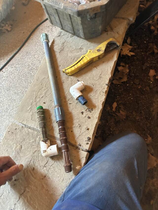 tech replaced the line and head