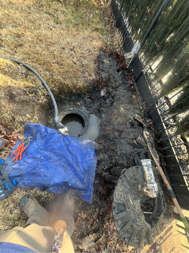 sub pump not working causing yard drainage issue